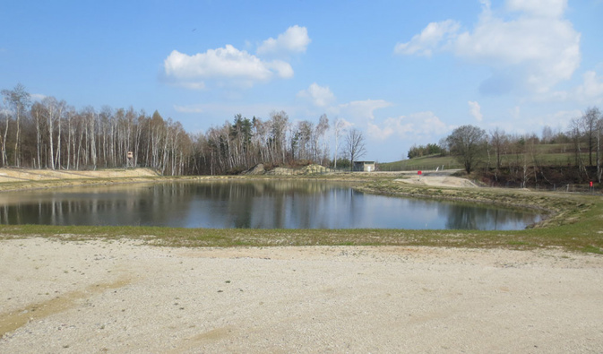 Aufgrund des hohen Wasserstands ist 2021 aus zwei Gewässern eins geworden. – Foto: Mario Fickel