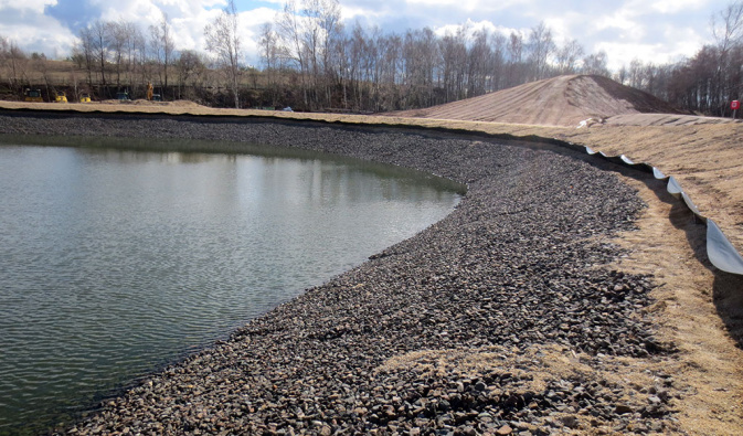 Grube in Dänkritz, Bauphase 2019 – Foto: Mario Fickel