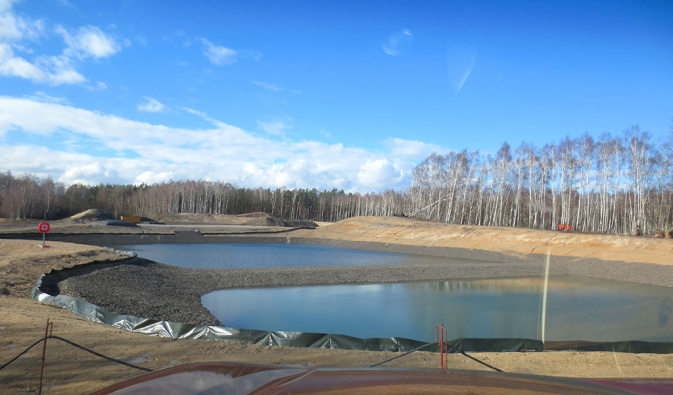 Grube in Dänkritz, Bauphase 2019 – Foto: Mario Fickel